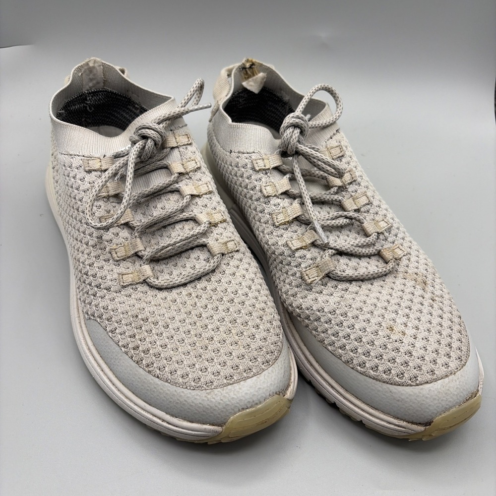 TRUE linkswear All Day Knit Golf Shoes Mens 8.5 Gray Spikeless Lightweight